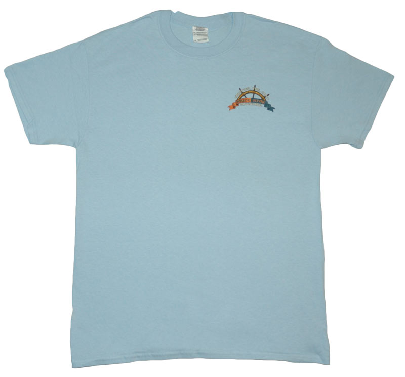 T-Shirt (Light Blue) - Click Image to Close